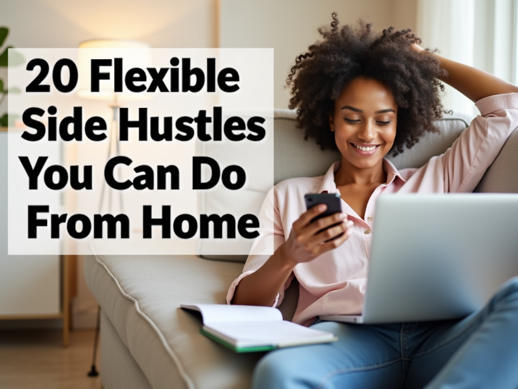 20 High-Paying Side Hustles You Can Do From Home