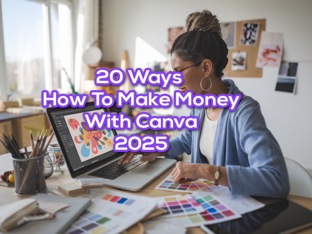 20 Ways How To Make Money With Canva 2025