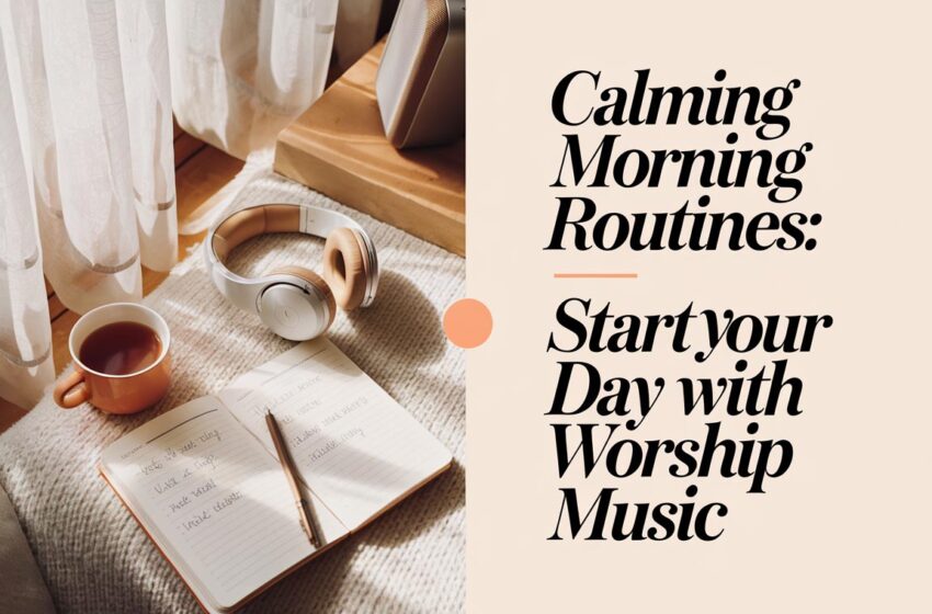 Calming Morning Routines: Start Your Day with Worship Music