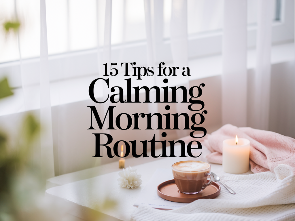 Creating a Calmer You 15 Tips for a Calming Morning Routine