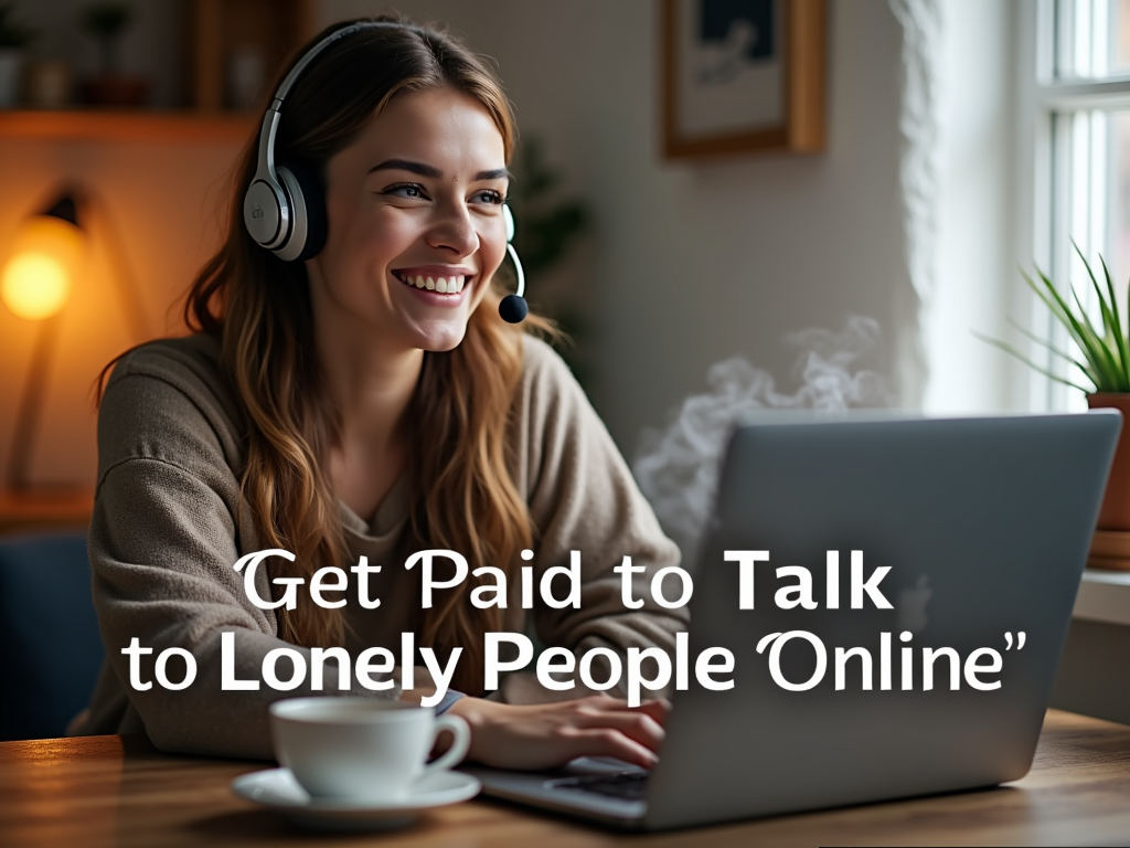 Earn Money and Make a Difference: How to Get Paid for Talking to Lonely People Online