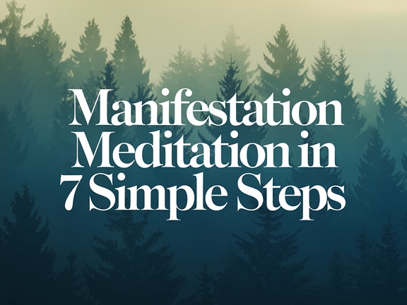 Manifestation Meditation in 7 Simple Steps