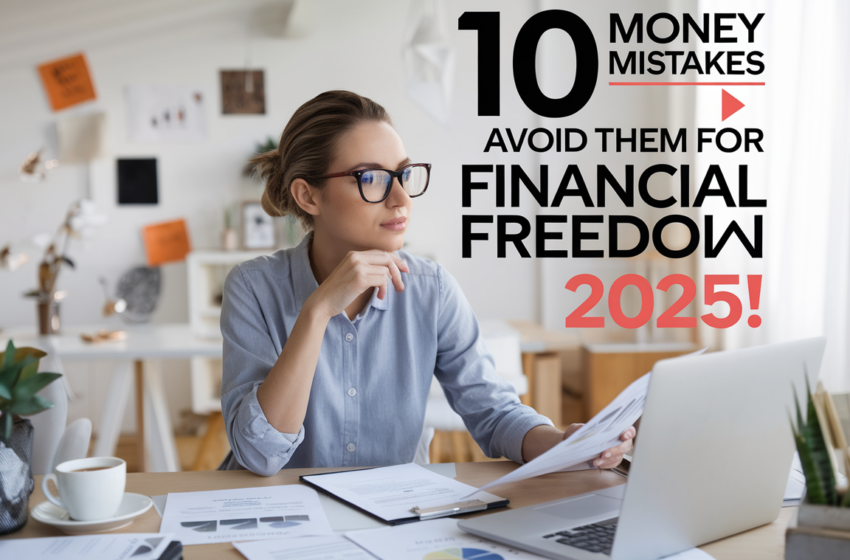 You Should Ditch These 10 Money Mistakes in 2024 for Financial Freedom