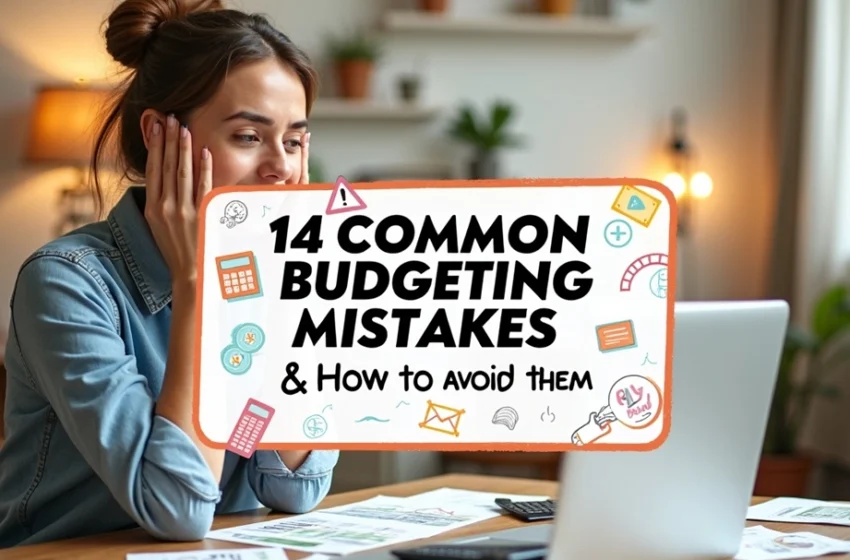 14 Common Budgeting Mistakes and How to Avoid Them