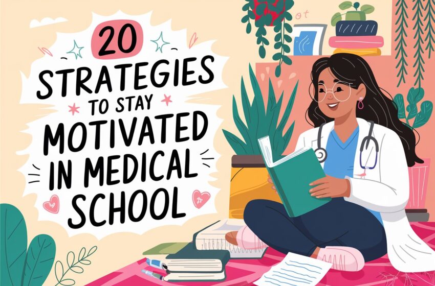 20 Strategies to Stay Motivated Throughout Medical School