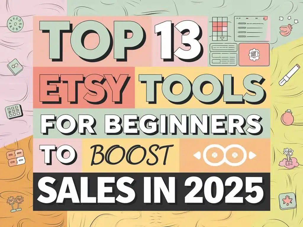 Top 13 Etsy Tools for Beginners to Boost Sales in 2025