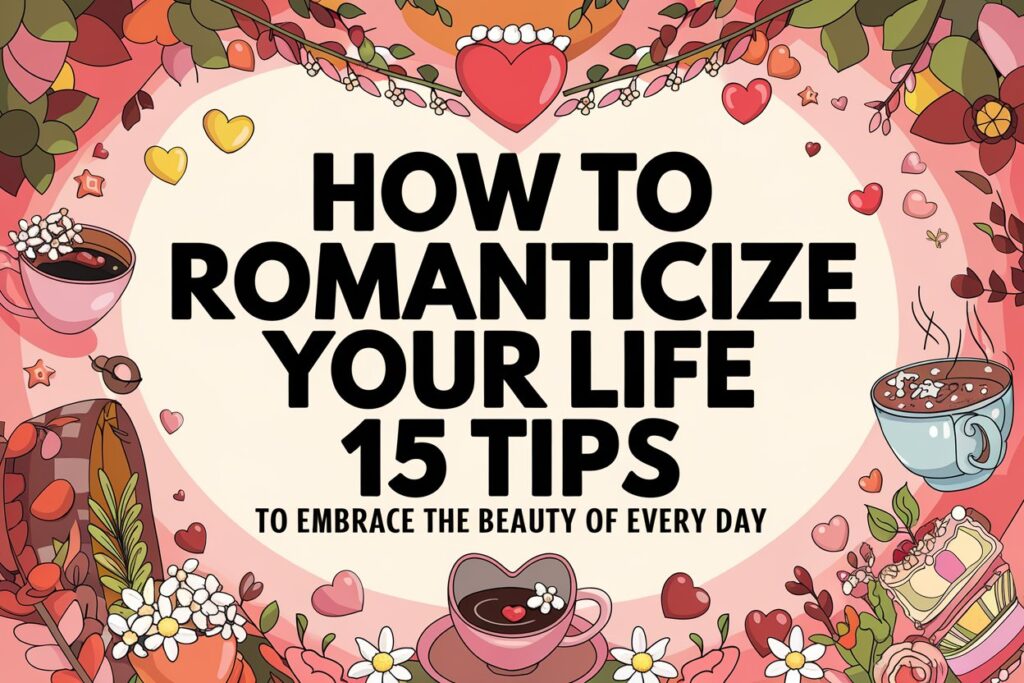 How to Romanticize Your Life: 15 Tips to Embrace the Beauty of Every Day